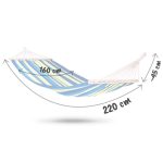 Гамак садовий 220 x 160 см Bahama Double 2-осібний - Комфорт для двох - Зображення 7