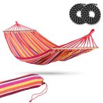 Гамак садовий Bahama Double 220 x 160 см - Подвійний комфорт для відпочинку - Зображення 4