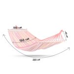 Гамак садовий Bahama Double 220 x 160 см - Подвійний комфорт для відпочинку - Зображення 8