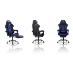 Офісне крісло Sofotel Cerber для геймера, чорно-синє - Зображення 11