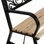 Лавка садова з підлокітниками 122 x 88,5 x 55,5 см Sofotel Ivy - Простір для відпочинку - Зображення 5