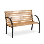 Лавка паркова з підлокітниками 117,5 x 83 x 57 см Luca Sofotel - Елегантність та комфорт - Зображення 2