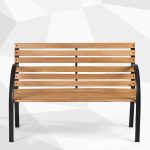 Лавка паркова з підлокітниками 117,5 x 83 x 57 см Luca Sofotel - Елегантність та комфорт - Зображення 5