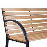 Лавка паркова з підлокітниками 117,5 x 83 x 57 см Luca Sofotel - Елегантність та комфорт - Зображення 7