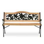 Лавка паркова з підлокітниками 123,5 x 74 x 48 см Gardi Rose Sofotel - Романтика у вашому саду - Зображення 2