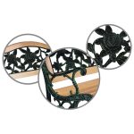 Лавка паркова з підлокітниками 123,5 x 74 x 48 см Gardi Rose Sofotel - Романтика у вашому саду - Зображення 5