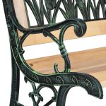 Лавка паркова з підлокітниками 123,5 x 74 x 48 см Gardi Tulip Sofotel - Гармонія кольору та форми - Зображення 8