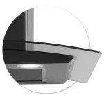 Витяжка кухонна 60 см Black Berdsen BT-216 - Зображення 4