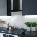 Витяжка кухонна 60см чорна Berdsen BE-60E - Зображення 7