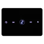 Витяжка кухонна настільна чорна BT-290 шириною 90 см - Зображення 8