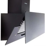 Витяжка камінна кухонна 60см Berdsen BT-211 чорна - Зображення 3