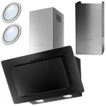 Витяжка камінна кухонна 60см Berdsen BT-210 чорна