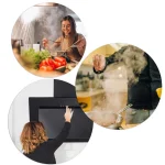 Витяжка кухонна 60 см Inox + чорний BT-209 - Зображення 9