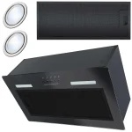 Витяжка кухонна під шафу 52см чорна BT-236