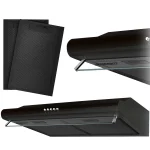 Витяжка підкорпусна кухонна - абсорбер 50см Berdsen BE-10-A чорна