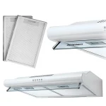 Витяжка підкорпусна кухонна - абсорбер 60см Berdsen BE-10-A біла