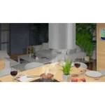 Витяжка кухонна підвісна 35см Inox BT-226 - Зображення 7