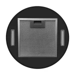 Витяжка кухонна острівна 35см Berdsen чорна BT-221 - Зображення 3