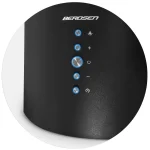 Витяжка кухонна острівна 35см Berdsen чорна BT-221 - Зображення 4