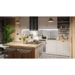 Витяжка кухонна острівна 35см Berdsen чорна BT-221 - Зображення 9