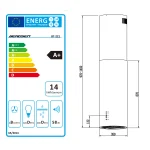 Витяжка кухонна острівна 35см Berdsen чорна BT-221 - Зображення 10