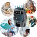 Осушувач повітря - вологопоглинач Berdsen BR-68B, чорний - Зображення 10