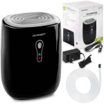 Осушувач повітря - вологопоглинач Berdsen BR-75B, чорно-сірий