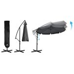 Складаний садовий парасоль 8 сегментів 350 см з чохлом Plonos PL-881 - Найкращий вибір для вашого саду - Зображення 7