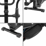 Магнітний еліптичний тренажер REBEL ACTIVE RBA-1012 - комфортні кардіо тренування з регульованим навантаженням - Зображення 10