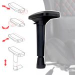 Ігрове крісло Lynxer Prestige чорний з червоною вставкою Максимальний комфорт та підтримка для геймерів - Зображення 9