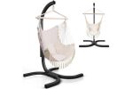 Крісло-кокон Бразильський Бежевий Boho – ідеальне підвісне крісло для вашого комфорту - Зображення 2