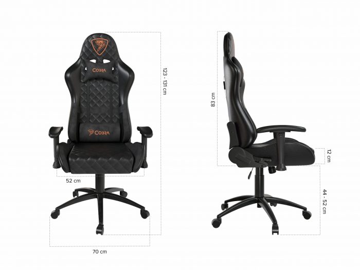 Ігрове крісло Draco CRF191 Black - Зображення 3