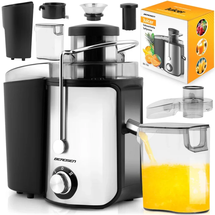 Соковижималка BD-750 Berdsen 600W Чорна - Зображення 1