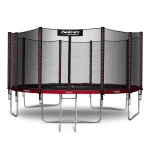 Батут садовий 15ft/465 см з зовнішньою сіткою та драбинкою Neo-Sport - Ідеальний для активного відпочинку - Зображення 2