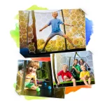 Батут садовий 8ft/252 см з внутрішньою сіткою та драбинкою Neo-Sport - Легкий доступ для дітей - Зображення 7