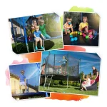 Батут садовий для дітей 140 см 4.5ft Neo-Sport - Веселий і безпечний для малечі - Зображення 10