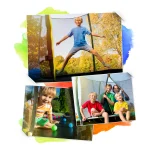 Батут садовий профільований 8ft/252 см з внутрішньою сіткою Neo-Sport - Ідеальний для сімейного відпочинку - Зображення 8