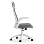 Офісне крісло SENSE7 JUNO сіре Ідеальне поєднання комфорту та елегантності для вашого робочого місця - Зображення 2