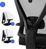 Поворотний стілець Sense7 Tone чорний Елегантний дизайн та максимальний комфорт для вашого інтер'єру - Зображення 2