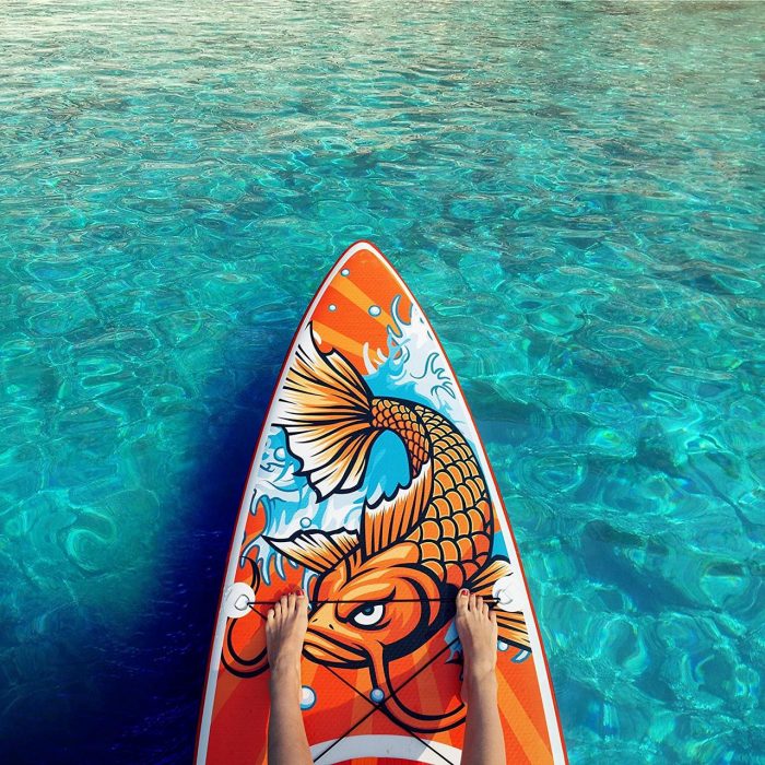 SUP дошка KOI 335 см дошка для спокійного катання і тренувань - Зображення 5