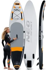 Дошка для SUP Aquasurf 320 x 84 x 15 см Neo-Sport 170201 для спорту і релаксу - Зображення 6