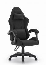 Ігрове крісло CABRO C500 Black fabric чорний стильний дизайн та зручність для геймерів - Зображення 3