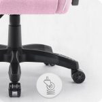 Ігрове крісло CABRO C500 Fabric pinc white (рожеве) стиль та комфорт у кожній деталі для геймерів - Зображення 6