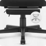 Ігрове крісло Cabro C502 Black Fabric максимальний комфорт та стиль для вашої гри - Зображення 4