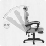 Ігрове крісло Cabro C502 fabric Колір: сіро-чорний комфорт та стиль для геймерів - Зображення 7