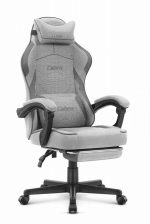 Ігрове крісло Cabro C502 fabric Колір: сіро-чорний комфорт та стиль для геймерів