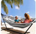 Садовий гамак з каркасом KMDW31 - Зображення 2