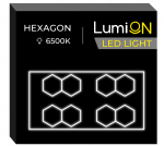 Світлодіодна панель LumiOn 484.5 x 243.5 см біла потужне та стильне освітлення для вашого простору