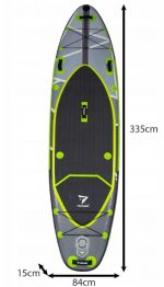 Дошка для SUP Trizand 335 см з рюкзаком для гребків - Зображення 3