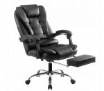Офісне крісло Mercom SL-11 екошкіра чорне
